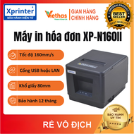 Máy in hóa đơn XPrinter XP-N160II USB in bill trên máy tính (khổ K80- 80mm in nhiệt)