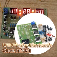 DIY 6-Digit Electronic Clock Kit | AT89C2051 Microcontroller Based | Soldering Project