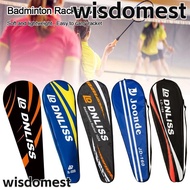 WISDOMEST Badminton Racket Bag, Thick Portable Racket Bags, Protective Pouch  Tennis Storage Badminton Racket