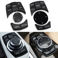 Car Central Console CIC IDrive Multimedia Mouse Keys Menu Knob Button Cover For BMW F20 F22 F30 F34 