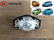 ไฟส่องป้ายทะเบียน HONDA JAZZ GE ปี2008-2013 (HYBRID) LH / RH แท้ (เลนส์ + ขั้ว + หลอด)