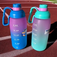 miniso GRADIENT WATER BOTTLE 1800ml LARGE CAPACITY DRINKING BOTTLE 1.8L