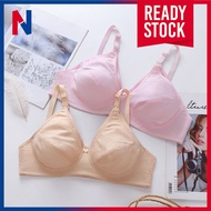 Alicia'a Secret Comfort Nursing Bra | Bra Ibu Menyusu Cotton Lembut Cup B (36-42)
