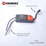 Led driver transformer 3-5W (3w 4w 5w) 9-17.5VDC downlight Hanmac decoration