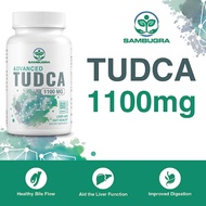 ORIGINAL💯 TUDCA Liver Supplements 1100mg 60 Capsules Ultra Strength Bile Salt TUDCA Liver SupportCle