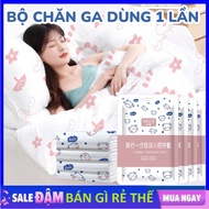 Convenient Travel Disposable Bedding Set Hotel Bedding Set Antibacterial Non-Woven Fabric