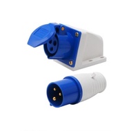 3PIN 16A INDUSTRIAL PLUG 3 PIN 16A INDUSTRIAL SOCKET