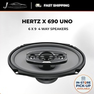 Hertz Uno X 690 car 4-Way Coaxial Speaker (340W/6 x 9) high quality speaker