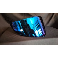 (WITH TOP) FULL FACE HELMET VISOR TTC TT COURSE (KYT TTC/G2 PRESTIGE/KBR TTC FULL FACE) MORE PRECISE