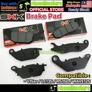 SKK Racing Disc Brake Pad Front Y15 V1 V2 LC135 V1 - V8 WAVE125 WAVE 125 125S 125X RS150 RSX150 Brak