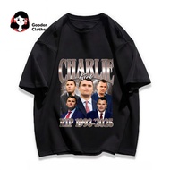 Ready Stock Women's T-Shirt Charlie Kirk Rp 1996 2025 100% Cotton Round Neck Premium Tshirt