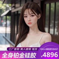 Multifunctional experience solid platinum silicone doll with#多功能体验实体铂金硅胶娃娃免充气带骨架站立加热恒温发音情趣用品4303