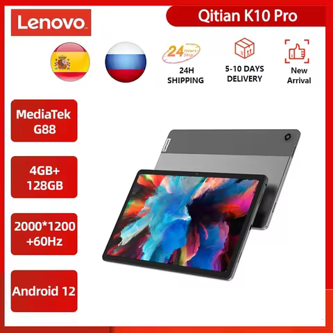 Global Firmware Lenovo Tablet Qitian Pad K10 Pro 10.6 inch Mediatek G80 60Hz 2000*1200 Resolution 77