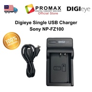 Digieye Single USB Charger Sony NP-FZ100 Battery