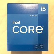 英特爾 Intel Core i5-12500 中央處理器 CPU台灣代理商貨