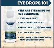 OPTICARE MIRACLE  EYE DROPS 15mL fda approved