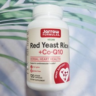 ข้าวยีสต์แดง Red Yeast Rice 600mg + Kaneka Q10® 50mg 120 Veggie Capsules (Jarrow Formulas®)