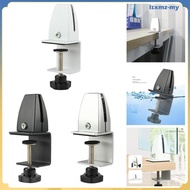 [LsxmzMY] Aluminium Alloy Office Table Partition Bracket Divider Glass Screen Clamp Shelf Office Pan