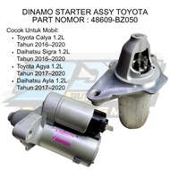 Starter Dynamo Assy 28100-BZ310 Toyota Calya Daihatsu Sigra/ Agya/ Ayla 1.2 Original