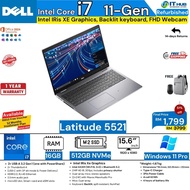 Dell Latitude 5521,5420,5511,5410, Core i5, i7 12/11Gen, 14/15" FHD, 32GBRAM,NVMeSSD, WINS 11, IRIS 