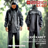 Axio 662 Original Rubber Raincoat Set Shirt Pants Coat Mantle Raincoat AX662 Rubber