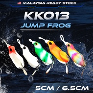 【MR.T】 𝗞𝗞𝟬𝟭𝟯 Jump Frog Umpan Toman Soft Frog Lure Killer Haruan Umpan Katak palsu SnakeHead Casting 
