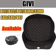GIVI Top Box inside Cover B32 B47 B360 E43 E45 V47 givi box accessories