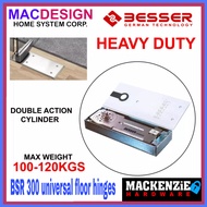 BESSER 300 HEAVY DUTY PIVOT FLOOR SPRING HINGE DOOR HOLD OPEN 100 TO 120KG MACDESIGN HOME (OFFICIAL 