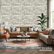 EZ Art Brush Stroke beige Color Luxury Style Wall Paper 10 Meters Self Adhesive Quality Wallpaper