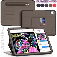 For iPad (A16) 11th/10th Gen| Mini 6 7(A17 Pro)|Air Pro 13" 11"/Air 4 5 10.9"/10.2", PU Leather Stro