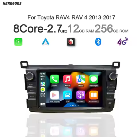 8" Wireless Carplay Android 14.0 12G+256G 8Core multimedia GPS Car Android Player Wifi car radio For