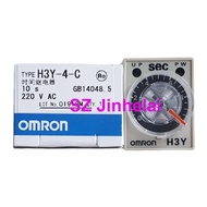 OMRON H3Y-4-C AC220V Authentic Original Delay Relay Timer Switch Time Delay Relay 220VAC  1S 5S 10S 