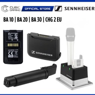 SENNHEISER BA10 BA20 BA30 RECHARGEABLE BATTERY PACKS AND CHG 2 EU TABLETOP CHARGER FOR EVOLUTION, AV