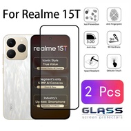 2 Pcs Realme 15T Tempered Glass Screen Protector For Realme 14T Note 60x C75x C71 C53 Glass Protecti