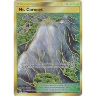 Pokémon TCG Card Mt Coronet SM Hidden Fates SV89/SV94 Gold Secret Rare