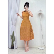 Fyang Stripes Skater Dress