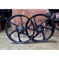 YAMAHA Y80 Y100 SPORTS SPORT RIM 17' 6 BATANG BLACK