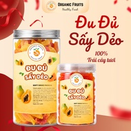 Organic Fruits Dried Papaya – Naturally Dried Ripe Papaya, Soft, Fragrant, Fruit Snack
