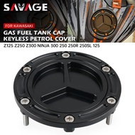 Gas Fuel Tank Cap For KAWASAKI NINJA 125 250/R/SL 300 Z 250SL Z300 Z250 Z125 EX 250R Motorcycle Acce