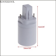 KOOK G24 to E27 Socket Base Screw LED Lamp Halogen Light Bulb Adapter Converter