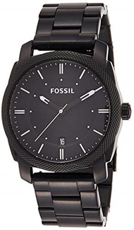 Fossil Men s 42mm Machine Black IP Stainless Steel Dress Watch