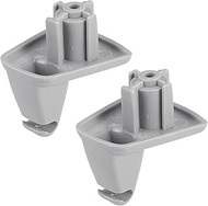 X AUTOHAUX Gray Sun Visor Retainer Staples for Chrysler 300 for Dodge Charger Magnum 1EJ51BD1AA 1ET5