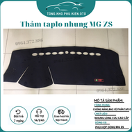 Thảm Taplo Nhung Lông Cừu Xe MG ZS Cao Cấp