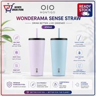Montigo Wonderama Sense Straw (650ml / 22oz) BPA Free, Durable Stainless Steel, Temperature Retentio