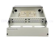 萬赫KC02-48C-2U 48芯機架光纖終端箱2U 48路光纖盒 48口光纖箱 末端光纖收容箱 光纖收容盒 光電配件