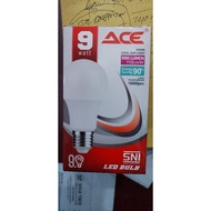 9watt white ace led lamp. led ace9watt white 220vol ac.
