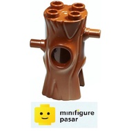 Lego City 60174 60267 - Reddish Brown Costume Tree Trunk, Tree Suit Part For Minifigure