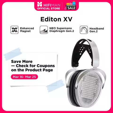 HIFIMAN EDITION XV headphone with Enhanced Magnet