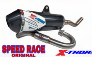 KNALPOT RACING MOTOR KLX DTRACKER CRF WR155R ORIGINAL X-THOR SPEED RACE