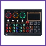 X6 Sound Card ซาวด์การ์ด การ์ดเสียง อุปกรณ์ควบคุมเสียง มีเอฟเฟค สำหรับไลฟ์สด ร้องเพลง บลูทูธ รองรับไ